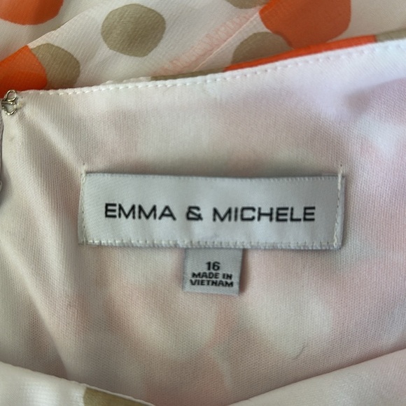 Emma & Michele gorgeous floaty dress size 16 EUC - Picture 5 of 5